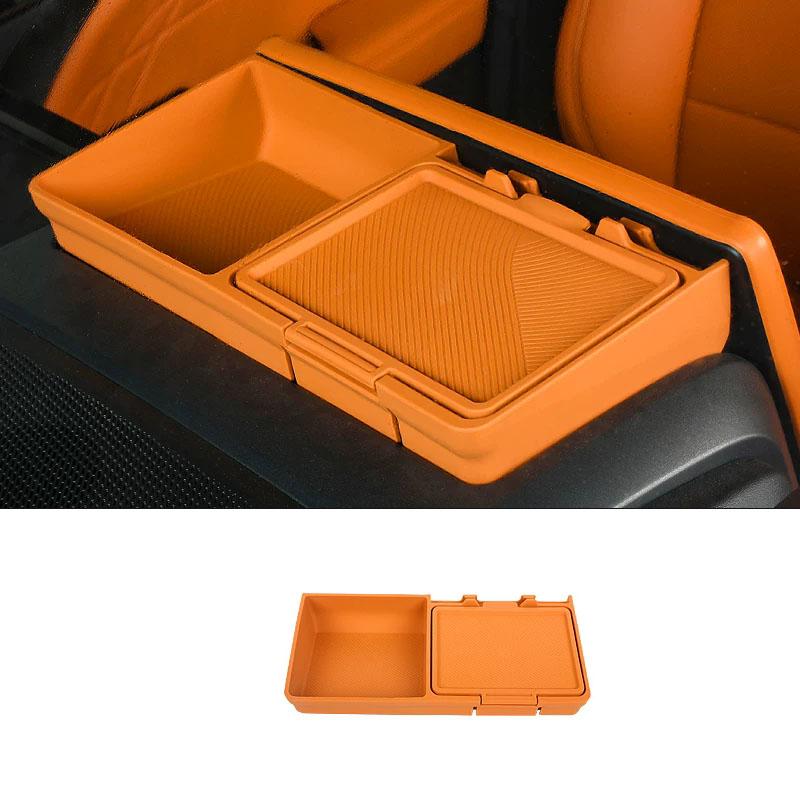 For Haval V7 Raptor Menglong 2026 2025 Center Console Armrest Lower Storage Box Navigation Screen Rear Organization Tray