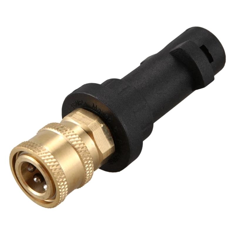 Pressure Washer Extension Wand Stainless Steel Spray Rod With 5 Nozzles Coupler Extension Rod Replacement