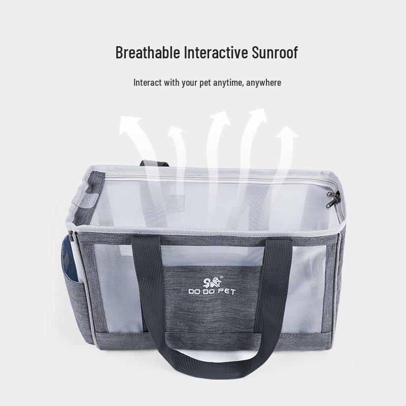 Portable Transparent Pet Backpack for Kittens and Small Dogs – Lightweight and Breathable Design