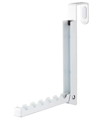 Yamazaki Jitsugyo 7161 Folding Door Hanger Smart White 2 X 7~20.5 X 20 Cm