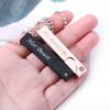 Her King & His Queen Couple Military Card Necklace  Pendant Valentine's Day Wedding Anniversary Crown For Man Women Jewelry Gift
