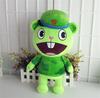Anime THF Happy Tree Friends Plush Dolls Soldier Fliqpy 40cm Toys