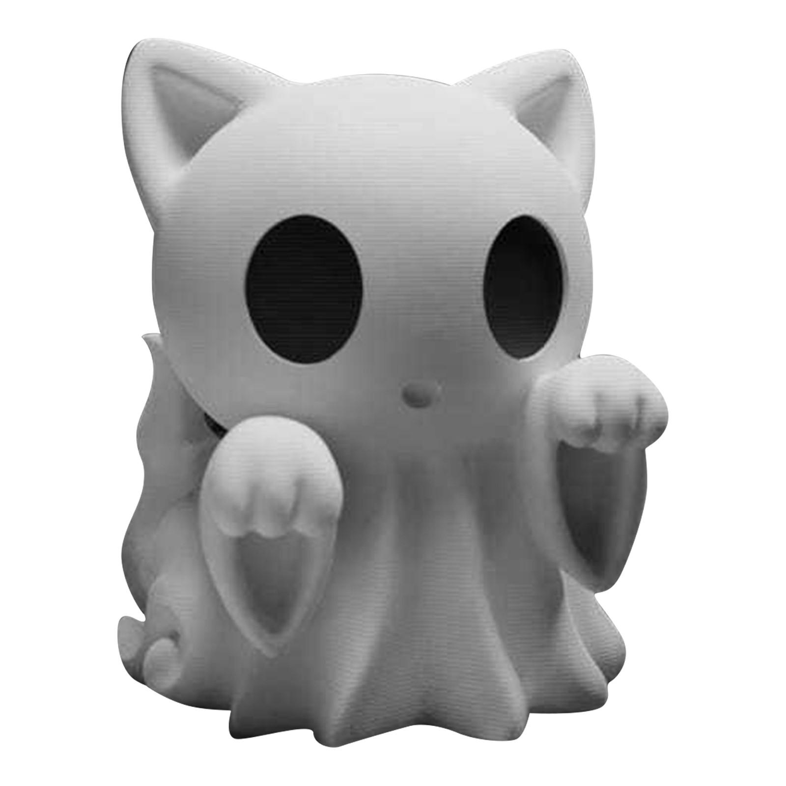 

Halloween Cat And Dog Statues 3D Printed Ornament,Halloween Decorations, Halloween Ornaments S