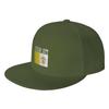 Fashion Vatican City Flag Souvenir Flat Brim Sun Hat  American Street Style Sun Visor Cap
