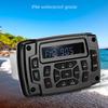 12V MP3-spiller Bluetooth FM AM Stereo Mottaker IP66 Vanntett Tilbehør for Marinebåt