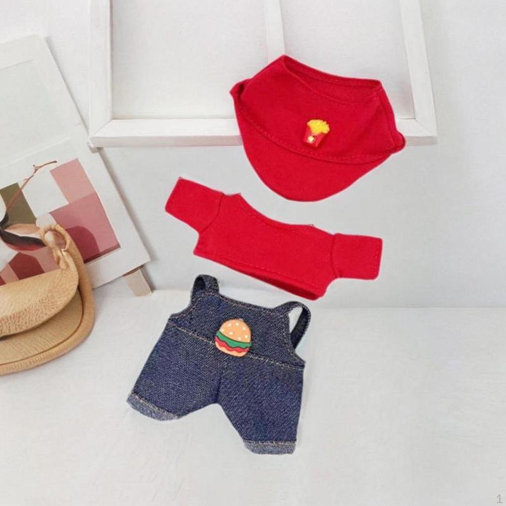 Doll Clothes, Adorable, Fashion Dress up for 17cm Pendant Accessories Decor