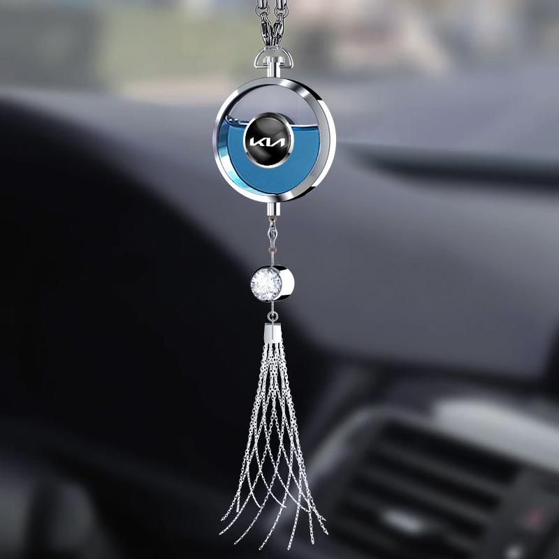 YEZP2 1Pcs Car Perfume Pendant Air Freshener Hanging Diffuser For KIA K9 Sorento Ceed Sportage Stinger RIO Forte Niro Soul EV6 Stonic