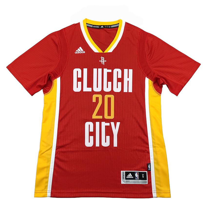 

Adidas NBA Swingman Fan Edition 20 Houston Rockets Motiejunas Мягкая Удобная Повседневная Футболка с Коротким Рукавом для Баскетбола Унисекс 7470A-3ND-K91357 M