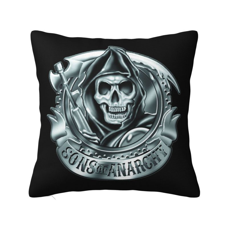 

Наволочка на подушку Sons Of Anarchy на заказ 35x35 см бархатный полиэстер наволочка для дивана кресла гостиной украшение наволочка 30x30cm 12x12in