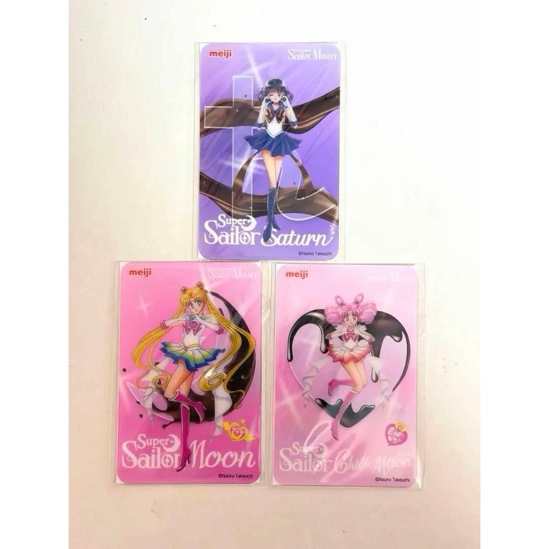 Sailor Moon meiji chocolate clear card first edition