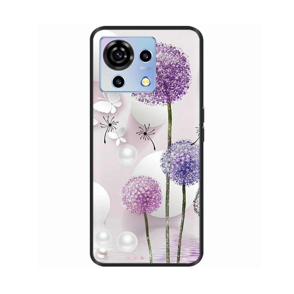 Custodia per ZTE Blade V50 Vita in Silicone Liquido Protezione Completa Copri Telefono per ZTE Blade V50 Vita V50Vita Nuovo Design Retro Morbido