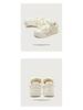 2025 Spring/Summer Trendy Unisex Sneakers - White 'Bread' Style for Men and Women