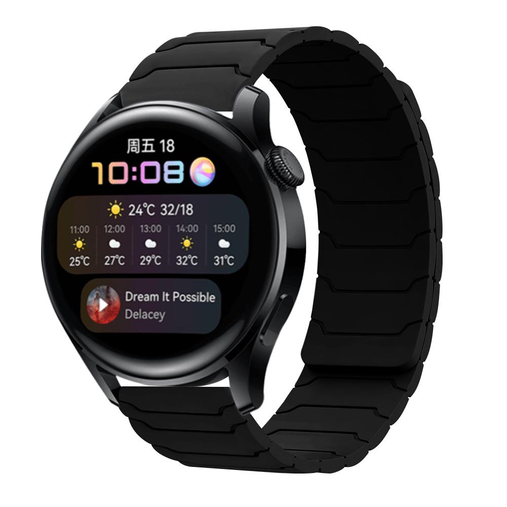 20mm 22mm 18mm Silicone Magnetic Loop Strap for Samsung Galaxy Watch 7/6/5 Active 2 Amazfit Bracelet HUAWEI Watch GT 2e 3 Band