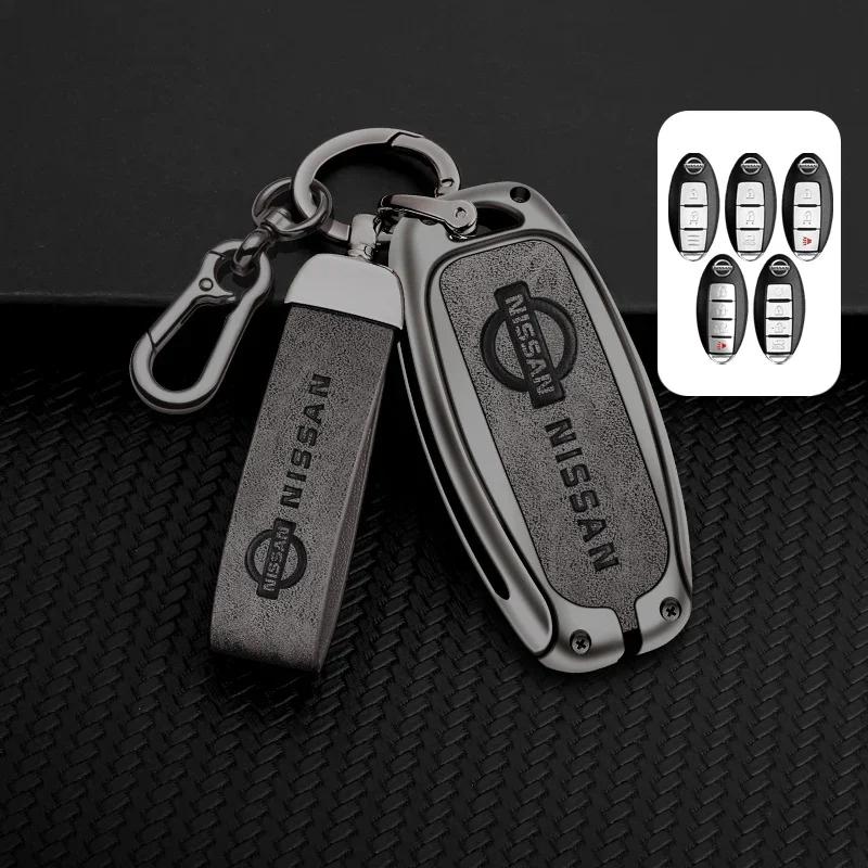 ACY1 For Nissan Qashqai X-Trail T32 T31 Juke J10 J11 Kicks Tiida Pathfinder Note Zinc Alloy Car Remote Key Case Cover Shell Holder
