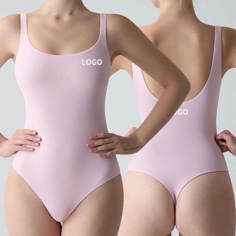 

Universal Fit Lightweight Tummy Control U-Neck Bodysuit Large тілесний