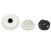 Technical Part 10PCS/lot MOC Round Clutch Gear 24 Tooth Car Accessories Compatible with 76244 Building Blocks Toys for DIY