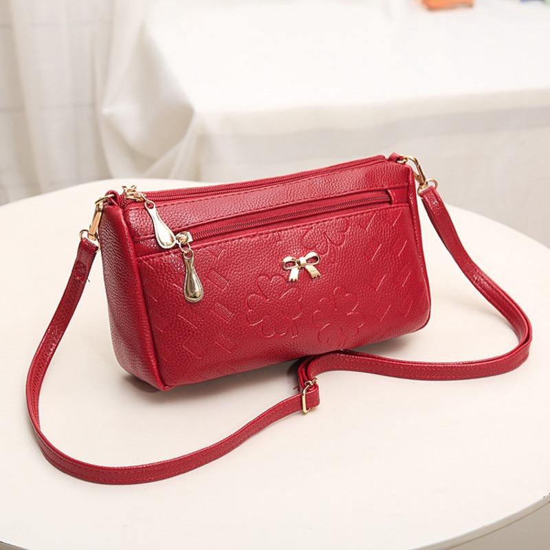 Guangzhou Women's Bags, New Fashion Messenger Bags, Versatile Large-capacity Medium Mother Shoulder Bags