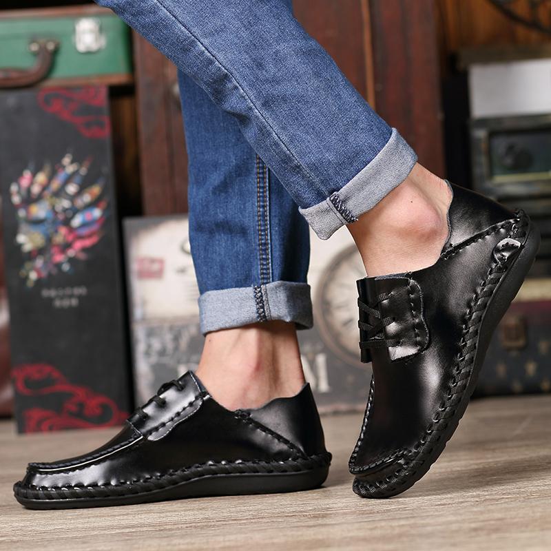 38-50 Men's Large Size Dress Shoes Casual Men's Driving Car Shoes