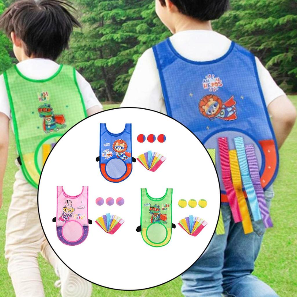 Dodgeball Game 3 Sticky Ball Toy Activity Equipment for Indoor Outdoor Beach