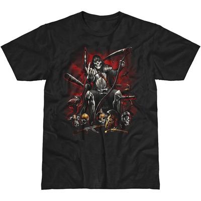 Unique War History Warlord Grim Reaper T Shirt New 100% Cotton Short Sleeve O-Neck T-shirt Casual Mens Top