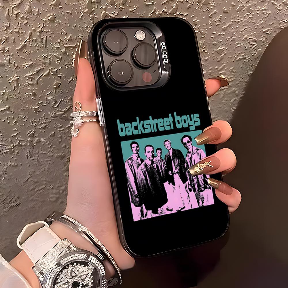 

Band B-Backstreet Boys Phone Case For IPhone17 Air 16 15 14 Plus 13 12 11 Pro XS Max Silver Black Bumper Case iPhone 13 Pro