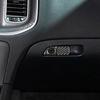 for Dodge Charger Challenger Carbon Fiber Copilot Storage Box Handle Cover Trim