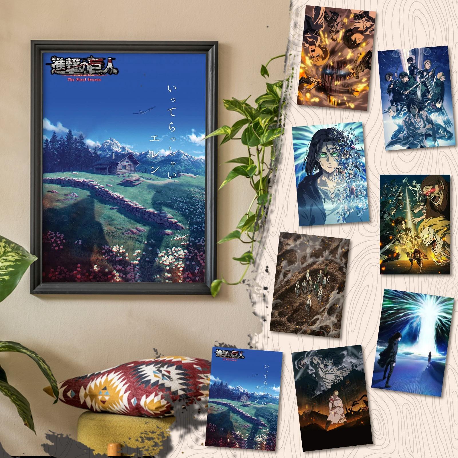 

Аниме постер холст настенный художественный постер