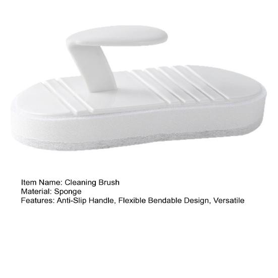 Reinigungspinsel Anti-Rutsch-Griff Flexibles Biegsames Design Badewanne Fliesenboden Toilette Tiefenreinigungspinsel Entfernt Hartnäckige Badezimmer