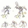 Bionicle Series Skull Warrior Mask Maker Building Blocks Anime Action Figures Soldier Warrior Bricks Toys For Boys Kids Gifts