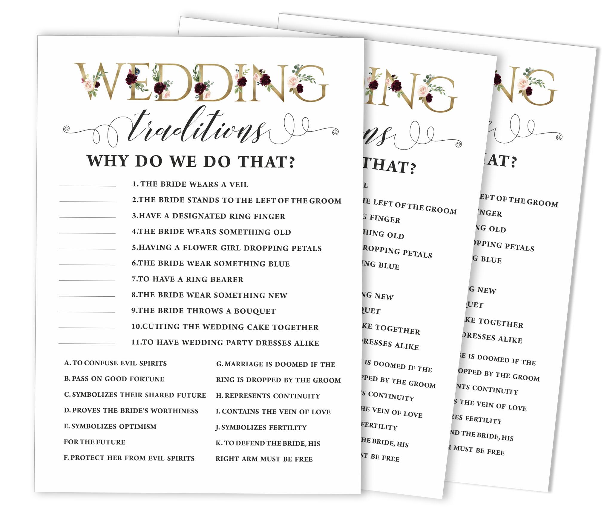 

Inkdotpot 50A КвітковийA БінгоA ГраA КарткиA Для весільного весілля Дівич-вечірка Об’ємний порожній квадрат Заповнити подарунок 5 x 7 Inches білий