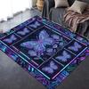 2025 New Butterfly Decoration Carpet Rug for Living Room Bedroom Home Sofa Decoration,Kids play Non-slip Floor Mat19