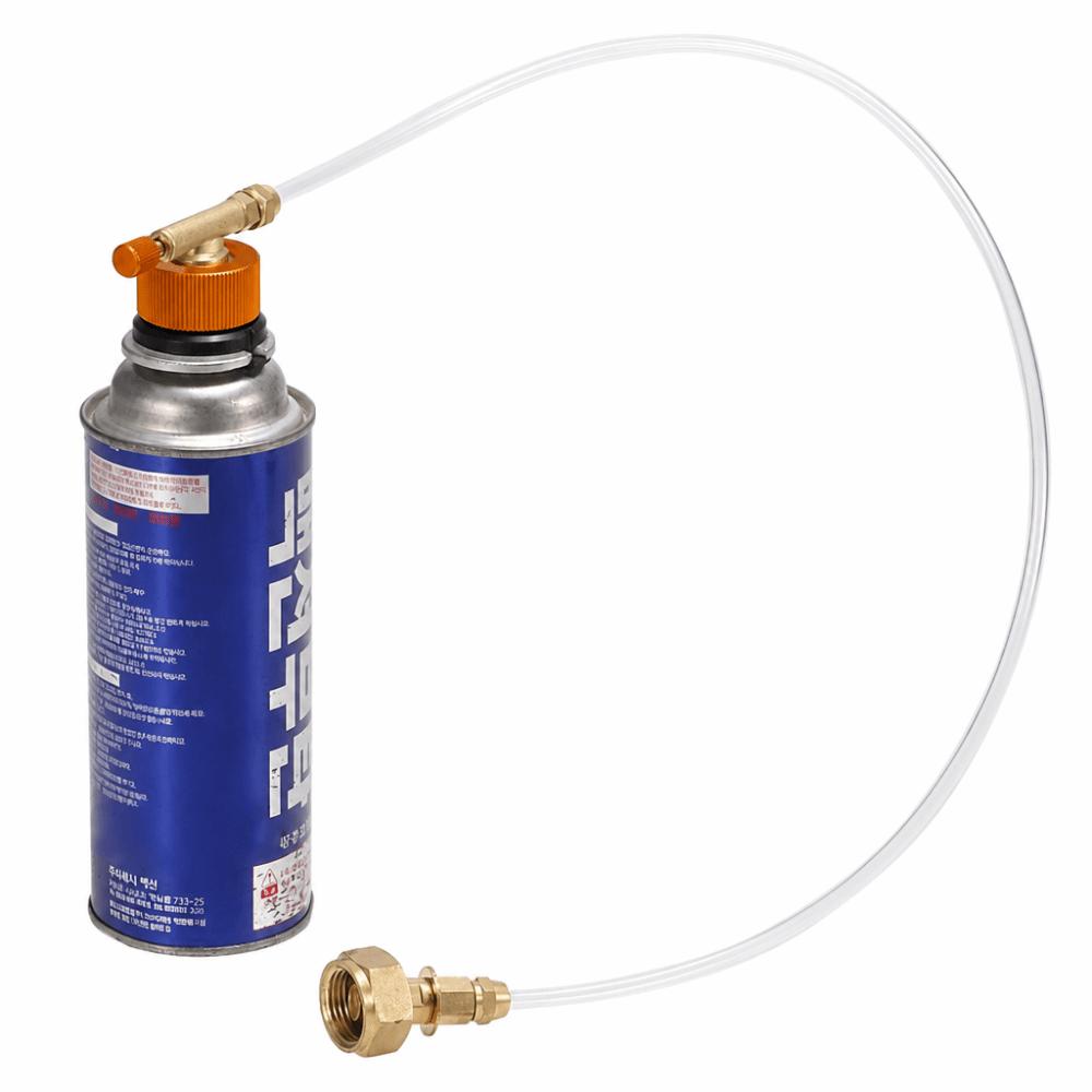 PVC/Metal Gas Cylinder Adapter Portable Camping Stove Adapter Propane Cylinder