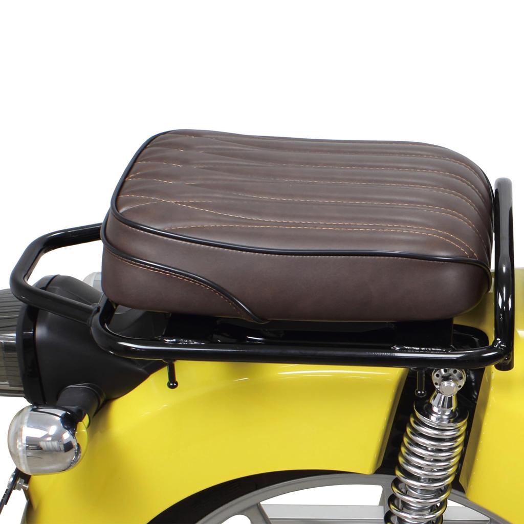 Special parts TAKEGAWA Classic Pillion Seat for Super Cub and Cross Cub 110 (Dark Brown/Easy Removal) 70/90/110 09-11-0393