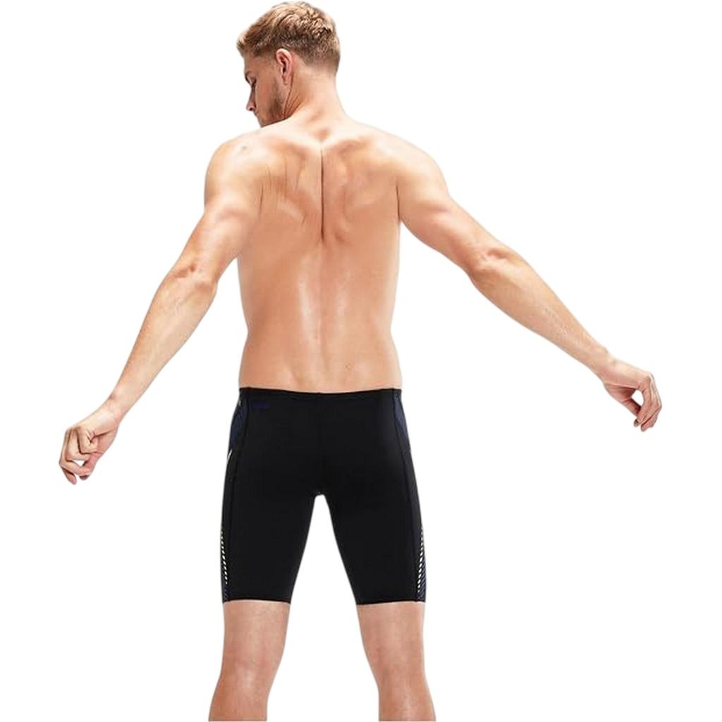 Speedo Mens Tech Striped Endurance+ Jammer Shorts