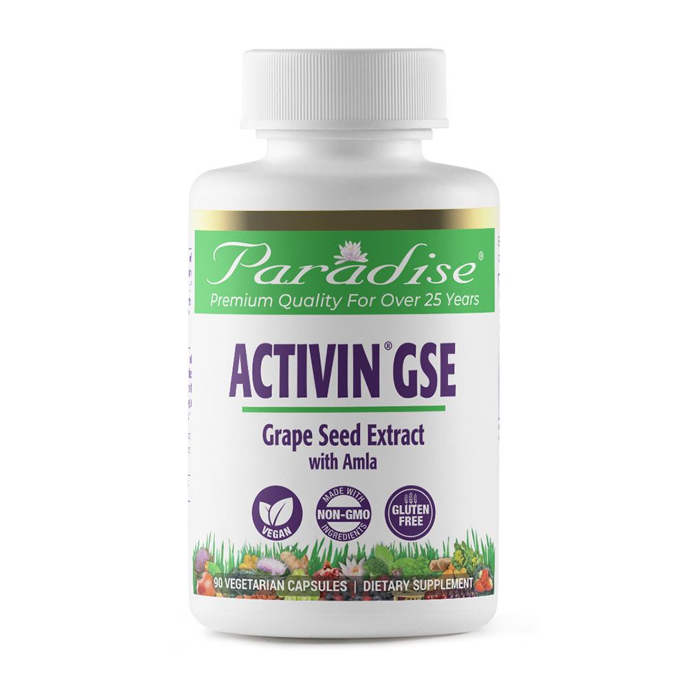 

Activin GSE (Grape Seed Extract) with Amla, 90 Vegetarian Capsules