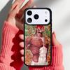 Human Brain Art Phone Case for iPhone 17 16 15 14 13 Pro Max Back Cover for 12 11 Pro Coque