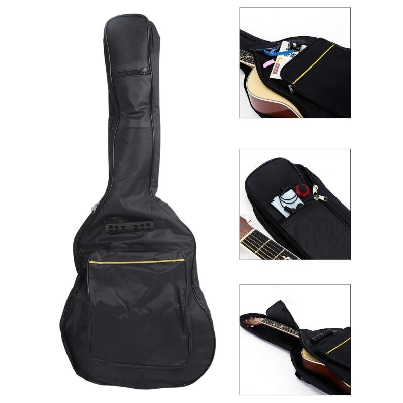 41inch Acoustic Guitar Carrying Bag Electric Guitar Case Backpack Cotton Thicken Padded Guitar Bag Easy to Carry