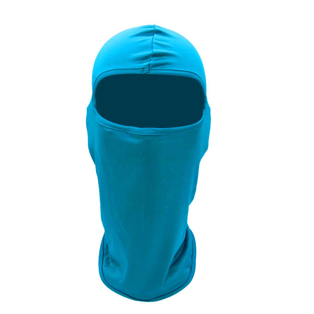 Cagoule de cyclisme à protection UV: Couvre-chef coupe-vent, anti-poussière et protégeant du soleil pour les sports de plein air et la moto