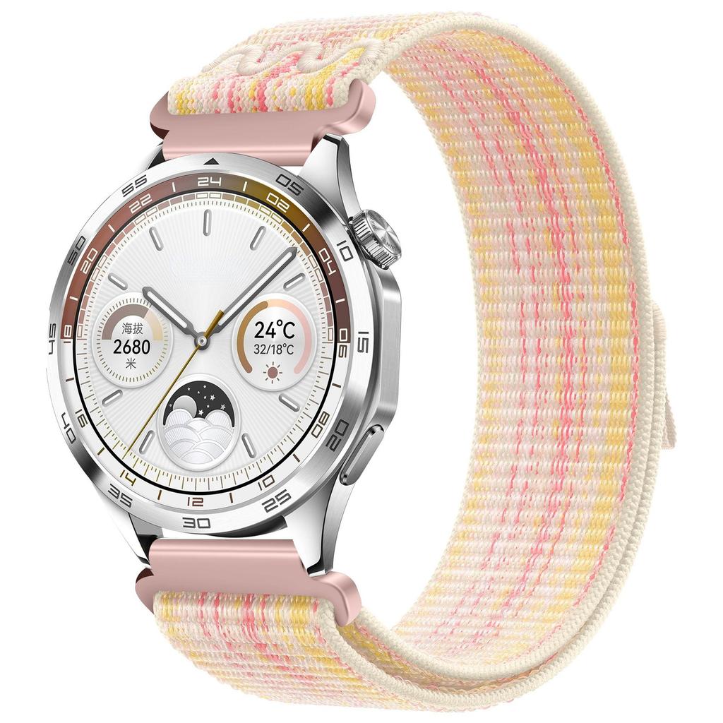 22mm 20mm Nylon Loop Band For Huawei Watch GT5/4/3/2 Pro 46mm Wristband Bracelet Samsung Watch 7 6 5 4 Amazfit GTR/Balance Strap
