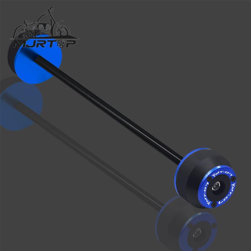 Fits For MT-07 MT07 MT 07 FZ-07 FZ07 XSR700 14-24 Motorcycle CNC Rear Front Axle Wheel Protector Fork Crash Slider Pads mt-07
