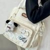 Ins College-Stil Mädchen Rucksacktasche Große Kapazität Niedliche Ita-Tasche Japanisch Vielseitig Hochwertige Einzel Schulter Crossbody-Tasche