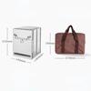 Portable Mini Square Barbecue Stove Foldable Stainless Steel Charcoal Wood Stove Outdoor Camping Barbecue Heating Stove