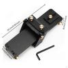Wood Tool Edge Sharpening Jig Aluminum Alloy Fixed Angle Honing Mirror Finish for Woodworkers,