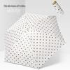 Nanqiao Mini Ultra lekkie Parasol podróżny z ochroną UV