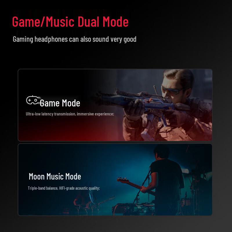 Edifier G2 Tri-Mode Kabelloses Gaming-Headset