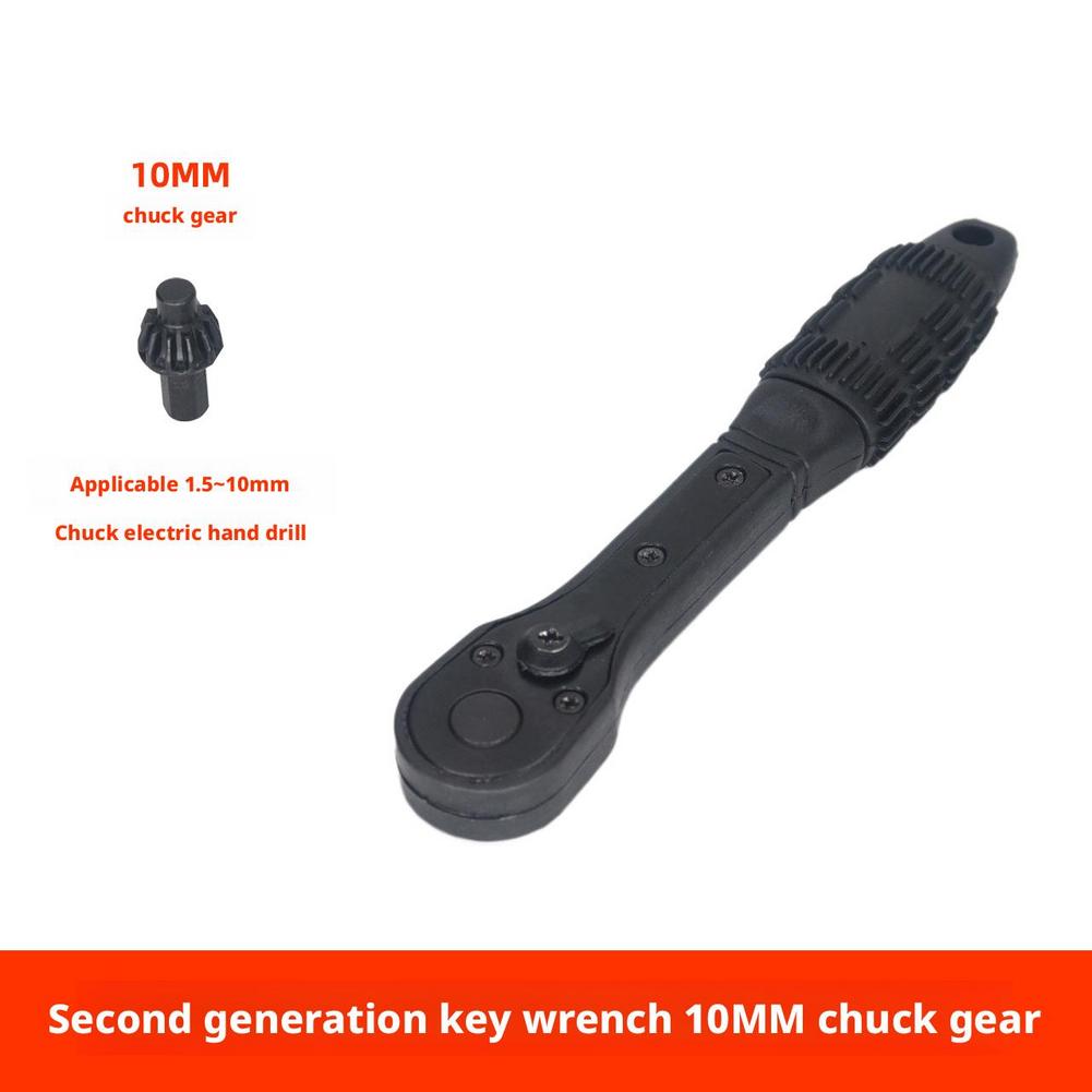 Detachable Head Key Ratchet Wrench Drill Chuck Torque Screw Spanner For Quick Bit Tools Drill C G7Y9