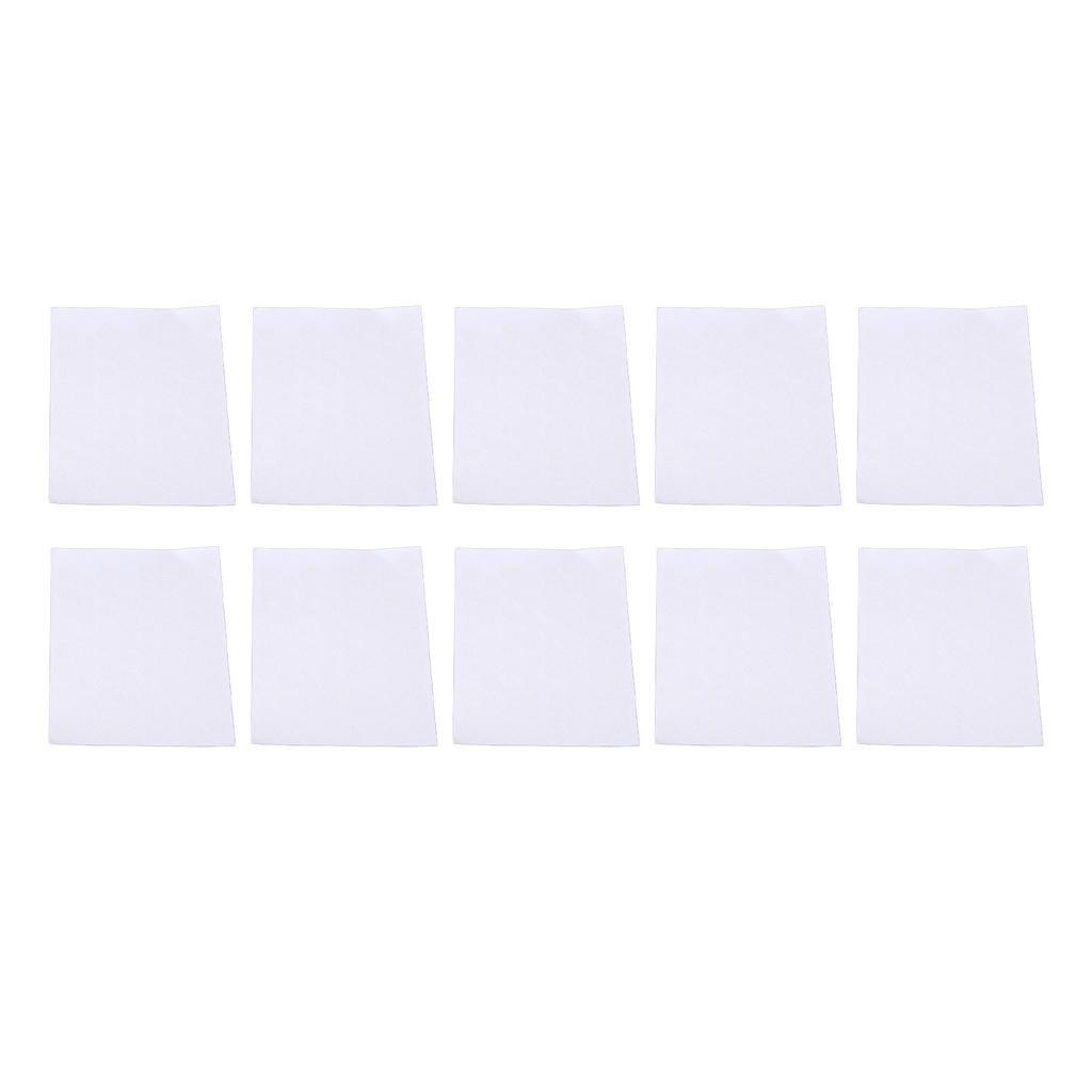 10 Sheets Hex Textured Stickers Sweat Absorbent Non Slip Grip Sticker for Gaming Mouse Mobile Phone