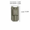 CAT Tourniquet Storage Box Set with Molle for Outdoor Tactical EMT Emergency Survival Medical Kit and Cross Patch.