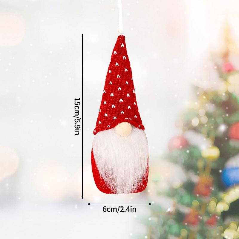 Christmas Angel Hanging Ornament 2026 Christmas Tree Pendant Accessorie Gonk Dwarf Elf Navidad New Year Decoration