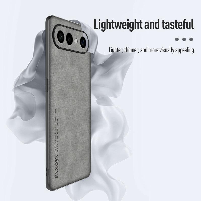 PU Leather Sheepskin Feeling Phone Case For Vivo X300 FE Protective Cover Matte Fundas Coque Capa